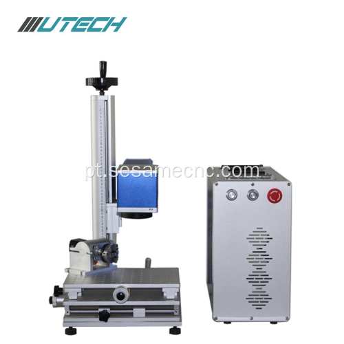 Marcador a laser de fibra / máquina de marcação a laser de fibra cnc